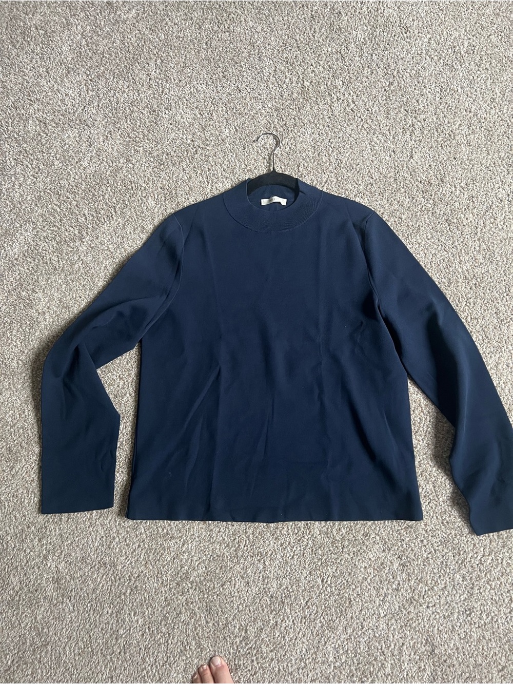 The row blouse top sweater blue size L